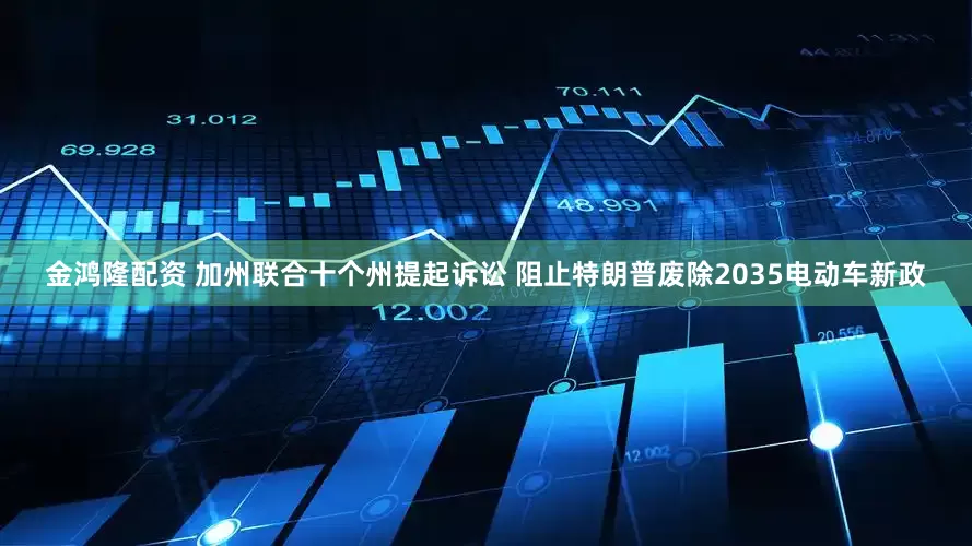 金鸿隆配资 加州联合十个州提起诉讼 阻止特朗普废除2035电动车新政