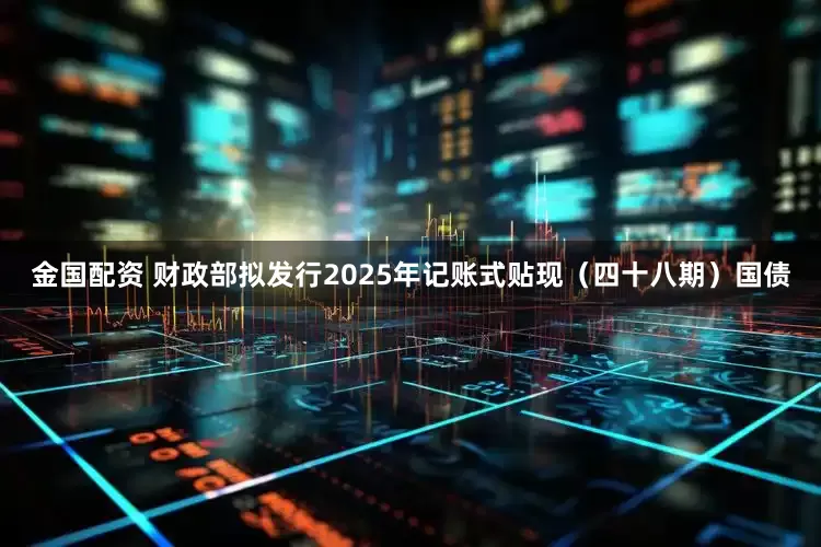 金国配资 财政部拟发行2025年记账式贴现（四十八期）国债