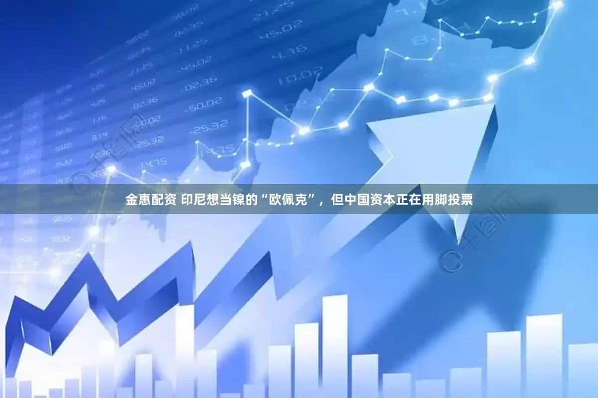 金惠配资 印尼想当镍的“欧佩克”,但中国资本正在用脚投票